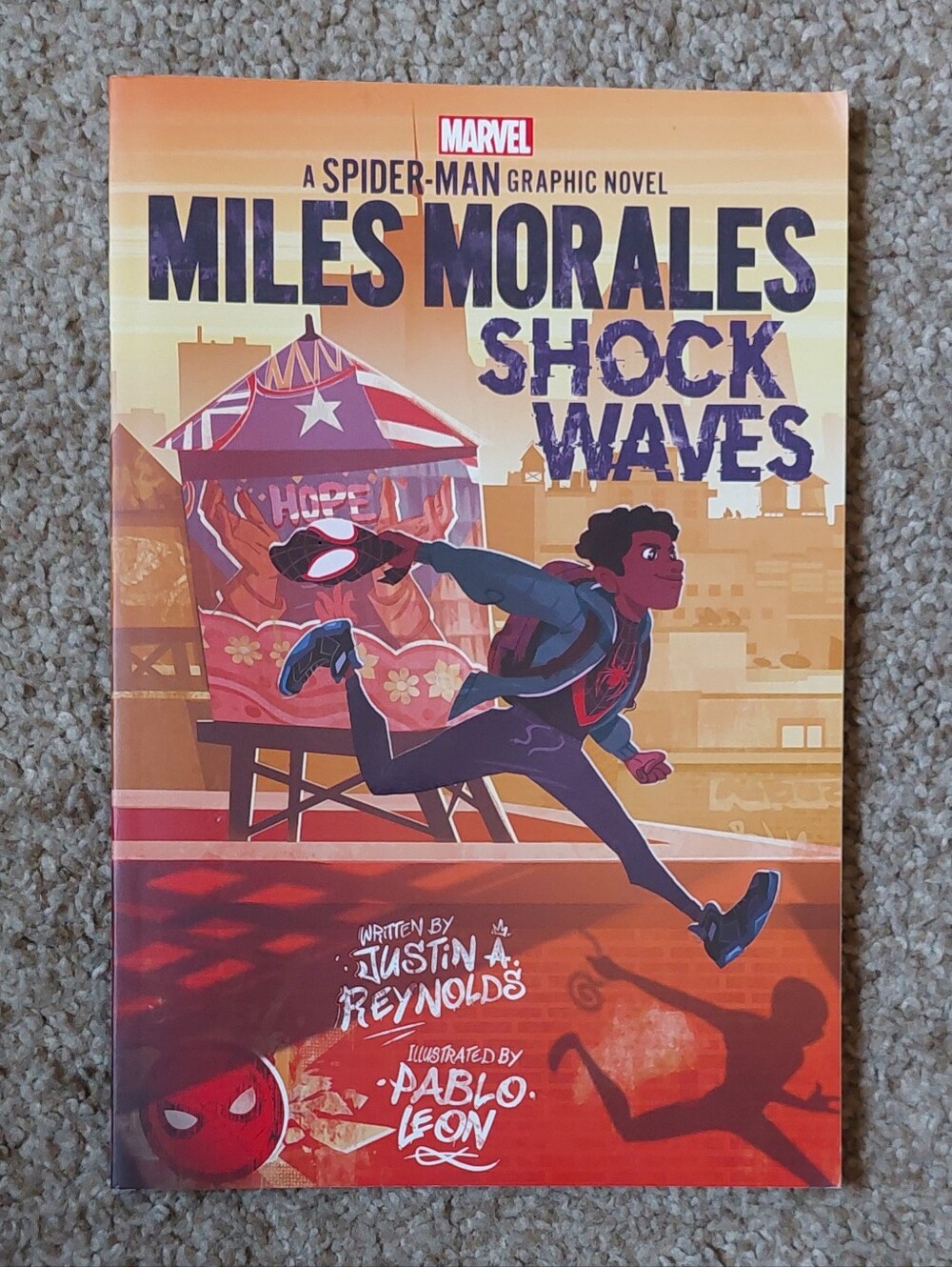 Marvel Miles Morales Shock Waves (A Spiderman Graphic Novel)